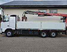 Volvo FH 420 6x2 Baustoff Kran Fassi 185