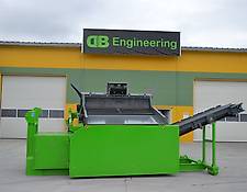 DB Engineering Traserscreen DB-40XL Siebanlage | Flachdecksieb | Siebbox | Galabau | 2800kg