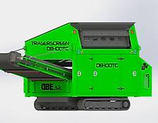 DB Engineering Traserscreen DB-100TC Siebanlage | Flachdecksieb | Siebbox | Galabau | 3500kg