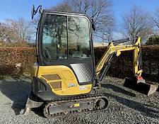 Yanmar SV Minibagger MS01 Grabenräumschaufel Tiefenlöffel Yanmar SV Minibagger MS01 Grabenräumschaufel Tiefenlöffel