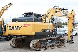 Sany SY265 mit OQ 70/55 Schnellwechsler
