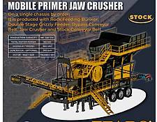 Fabo MJK-110 MOBILE PRIMARY JAW CRUSHER READY IN STOCK