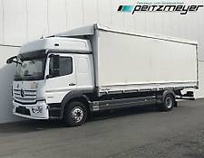 Mercedes-Benz Atego 1230 LL Pritsche / Schiebeplane Klima, Sta