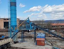 Constmach Compact Concrete Plant 60m3 High Capacity And Efficiency