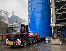 Constmach Cement Silo With A Capacity Of 1000 Tons In Customer-Specific